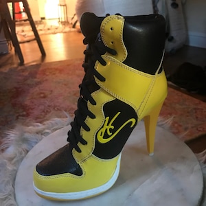 stiletto sneaker heels