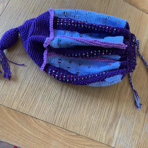English PDF Crochet Pattern Magical Beaded Bag Instant Download English ...
