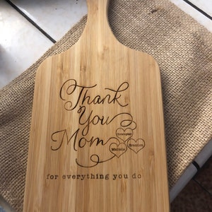 Trinx Wooden Cutting Boards For Mom - Engraved With Mother''s Poem -  Kitchen Cutting Board Gift With A Heart Shaped Cut Out - Kitchen Presents  For Mothers Day Gifts - Mom Gifts