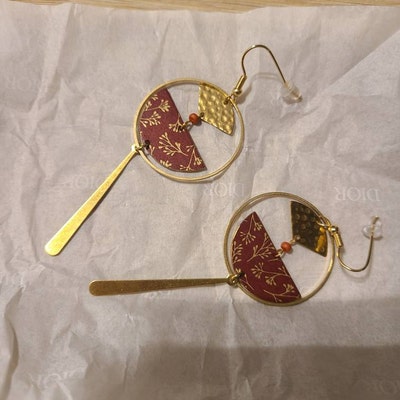 Boucles D'oreilles Perles Akoya Japonaises 8,1mm - Or Jaune 18k, Crème, Fait Main