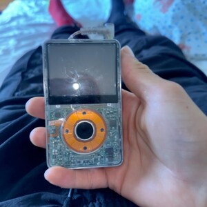 Apple iPod Classic - 第5世代、クリア＋ブラック 2 (3000mAh