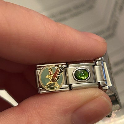 Italian Bracelet 9mm Italian Charm "Tante Mit Liebe" Herz - Passt Auf Klassische Armbandgrößen, Perfekt Für Personalisierte Armbänder Italian Charm 9mm Tante Mit Liebe