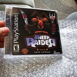 Looney Tunes Sheep Raider REPRODUCTION CASE No Disc Ps1 - Etsy