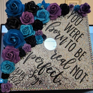My graduation cap! I may not be able to walk but I still decorated