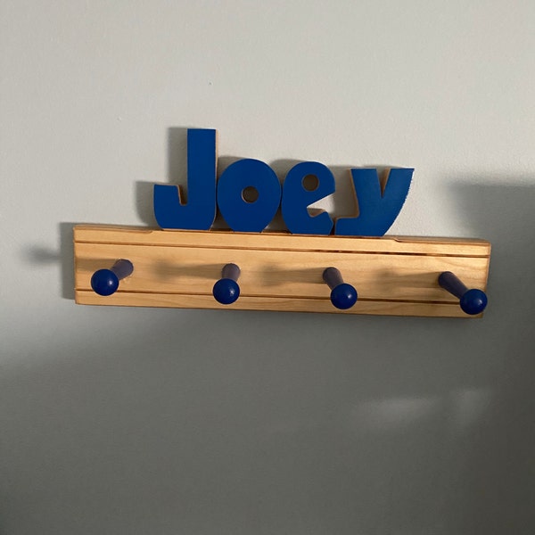 Personalized Coat Rack - Etsy