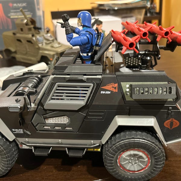 Classified Scale 1:12 GI Joe/cobra Dreadnok Swampy 3d Printed - Etsy