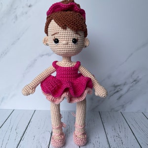 Doll Ballerina Amigurumi Pattern Doll Crochet PDF Pattern - Etsy