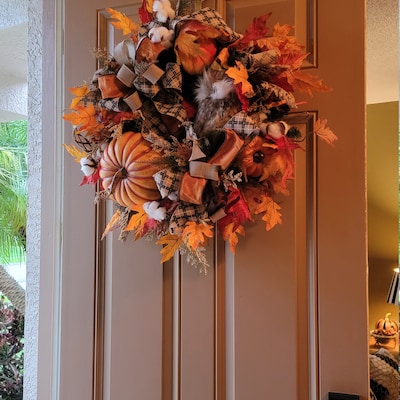 Pumpkin Centerpiece, Fall Decor, Fall, Pumpkin, Thanksgiving ...