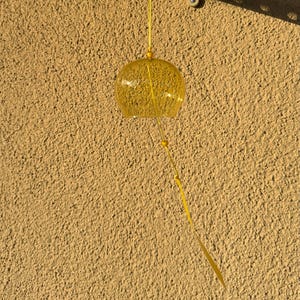 2 Pieces 8*7cm JAPANESE Style Traditional Glass Furin Wind Bell