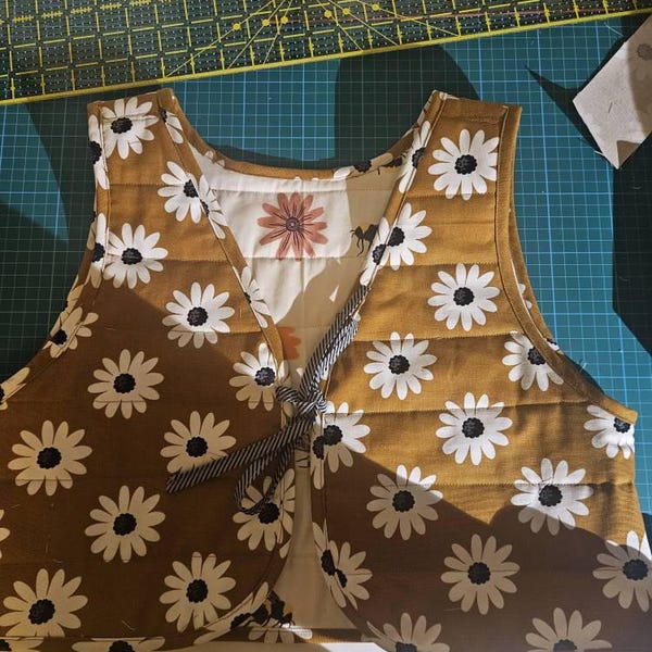 Ruby Vest PDF Sewing Pattern | Size Inclusive 0-34 | Beginner Friendly ...