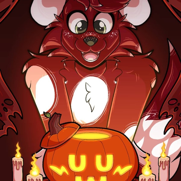 Imp Base Helluva Boss Imp OC Base - Etsy
