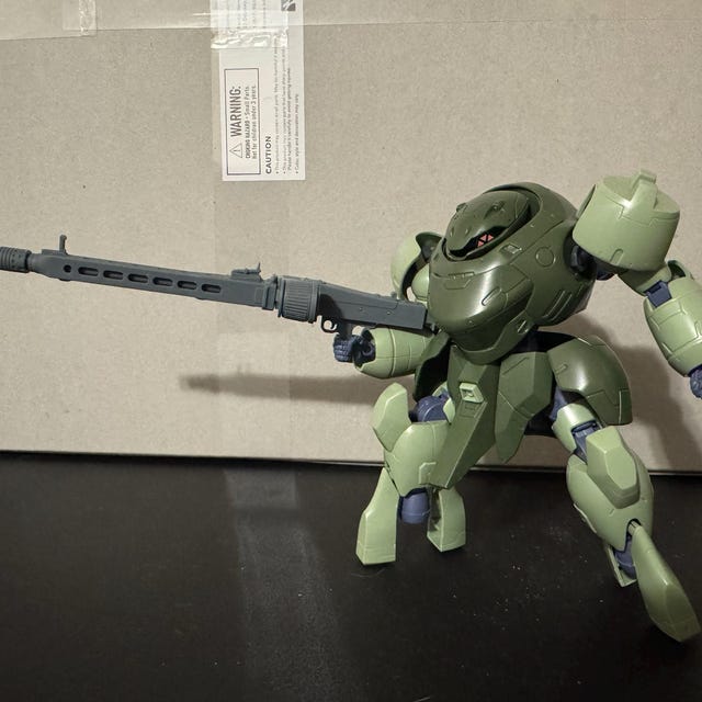 YMS-18 試作型重機関銃「ケンプファー」 (レジンウェポンキット - HG