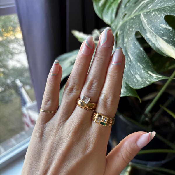 Stackable Rings For Women Adjustable Woen's Rings