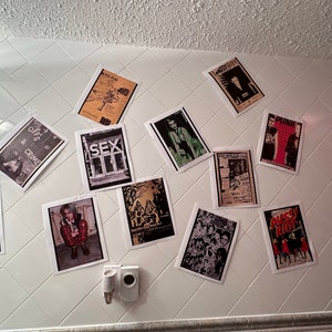 PUNK Posters Retro Aesthetic Wall Collage Kit Hard Rock Retro Band Poster Classic Rock Posters Vintage Music Posters Grunge Posters DIGITAL
