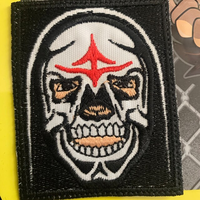Mexican Luchador Patch La Parka Lucha Libre Wrestling Embroidered