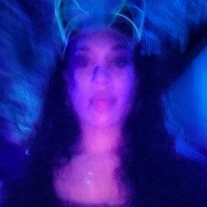 3D Printed Evil Horn Headband Glow in the Dark, Neon Green or Purple - Etsy