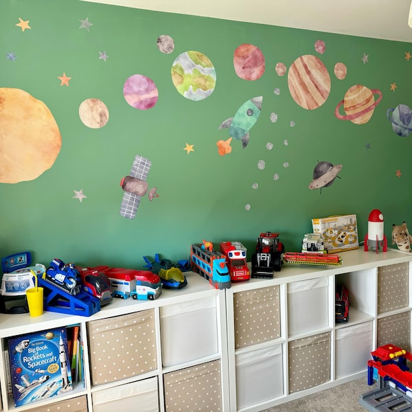 Removable Ocean Animals Wall Decals - Kids Bedroom, Nursery, Playroom Wall Stickers