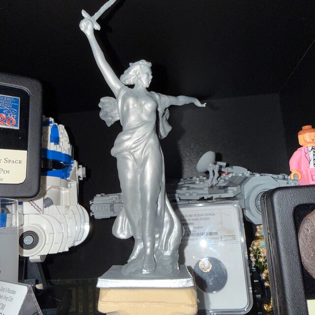 The Motherland Calls Monument in Russia, Soviet Monument, 3D