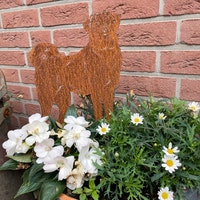 Outdoor Deko Weihnachten Terma Rost Kugel 40 Cm Barock Filigran Gartenfigur Groß Gartendeko Für Draußen Wetterfest Rost