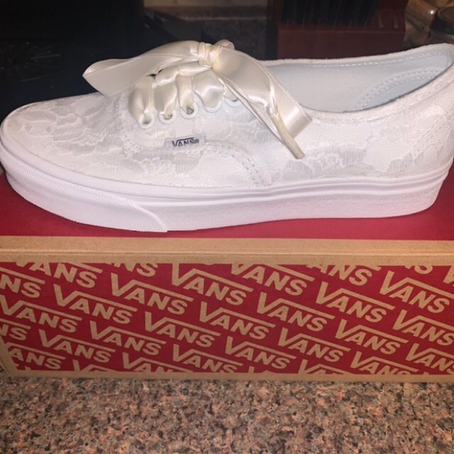 vans bridal sneakers