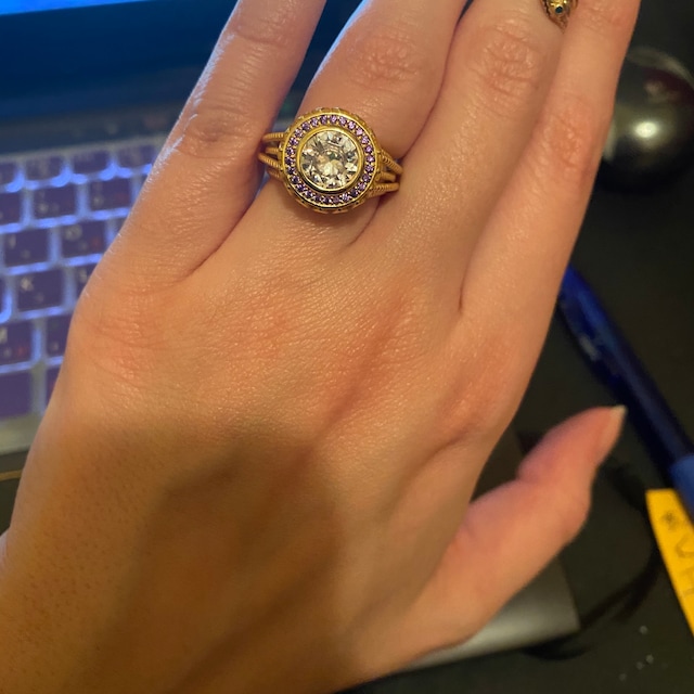 Mary kate olsen engagement ring replica sale