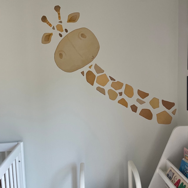 Autocollant mural - Girafe Savanna Adventure - Dekornik – Veille sur toi