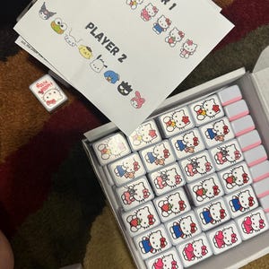 キティと仲間たちの麻雀牌ゲーム：メモリーマッチ、ゴーフィッシュ