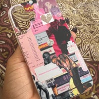 Schutzhülle Für IPhone 13/14 - Geparden-Druck Mit Rosa Schleife, Weiches TPU, Stoßfest