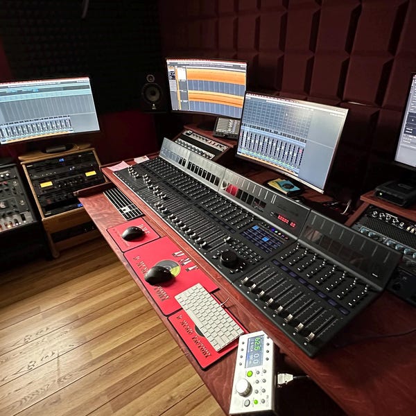 12u Rack Desk 12U Recording Workstation UNFINISHED MDF/ Unfinished/diy/ Recording ...