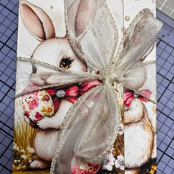 Easter Junk Journal Printable Folding Folio Craft Kit (digital Download ...