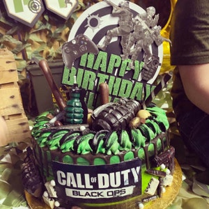 Call Of Duty Cake Topper Personalized Cake Topper Call Of Etsy Call Of Duty Cake Topper Personalized Cake Topper Call Of Etsy