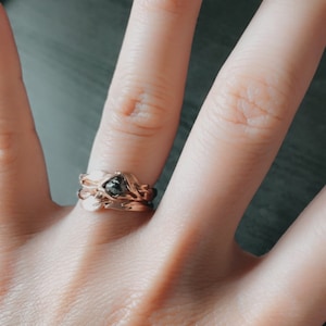 Leaves Ring Dainty Leaf Ring Unisex Ring Wedding Ring Etsy