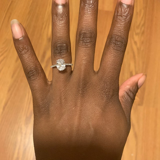 Black Hand Engagement Rings On Black Fingers Black Girl Engagement