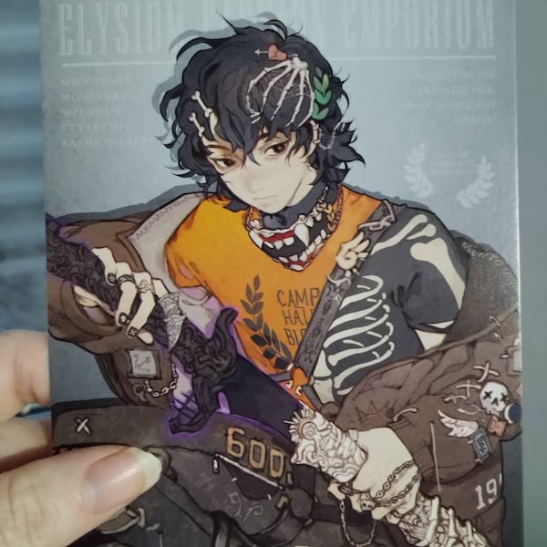 Percy Jackson - Nico Di Angelo Skeleton Sticker [PRE-ORDER] - Etsy