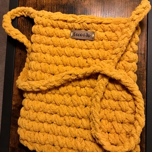 Apple Sack Produce Bag PDF Crochet Pattern (Instant Download) - Etsy