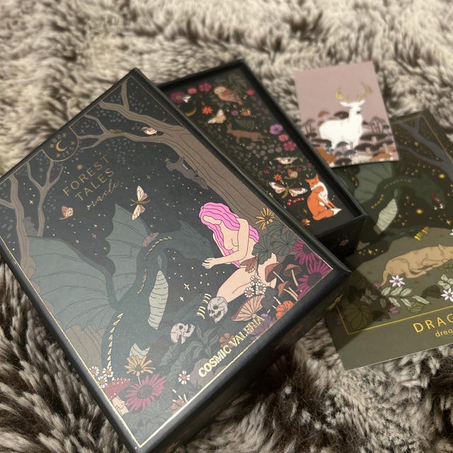 Forest Tales Oracle Deck - Moon Witch Series - Etsy Forest Tales Oracle Deck - Moon Witch Series - Etsy