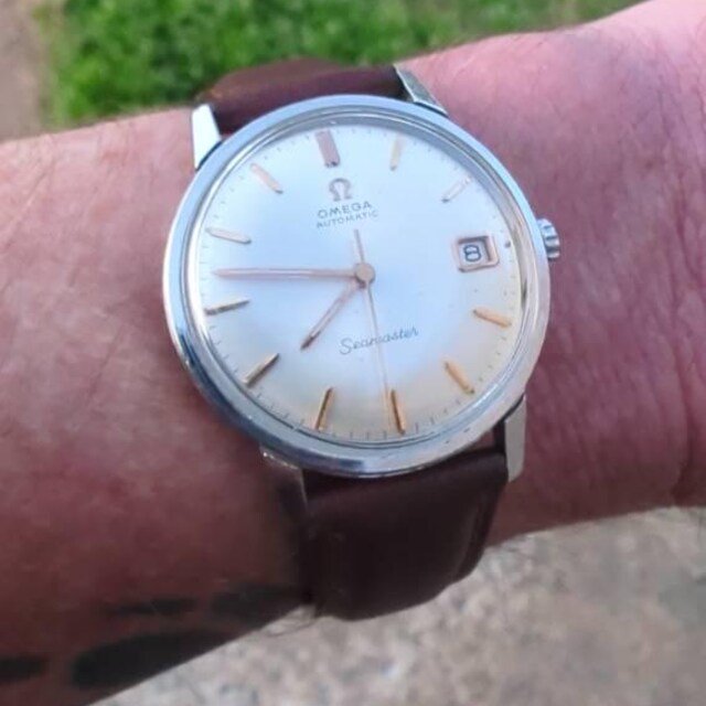 Montre Bracelet Vintage Fortaine - Occasion, Fonctionnelle Mais Manque La Petite Aiguille Des Secondes