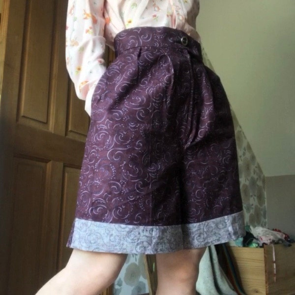 Paige Bermuda Pants Sewing Pattern | Suit Trousers Pattern for Women ...