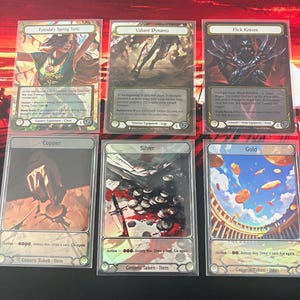 Flick Knives - Equipment Proxy Alter - Flesh and Blood TCG