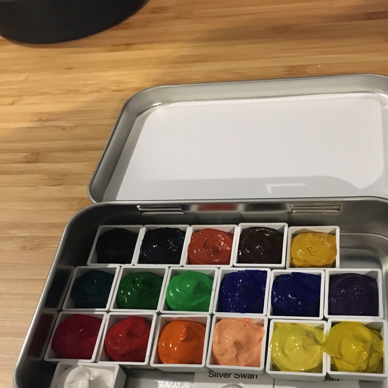 Watercolor Aquarelle Paint Tin Boxes