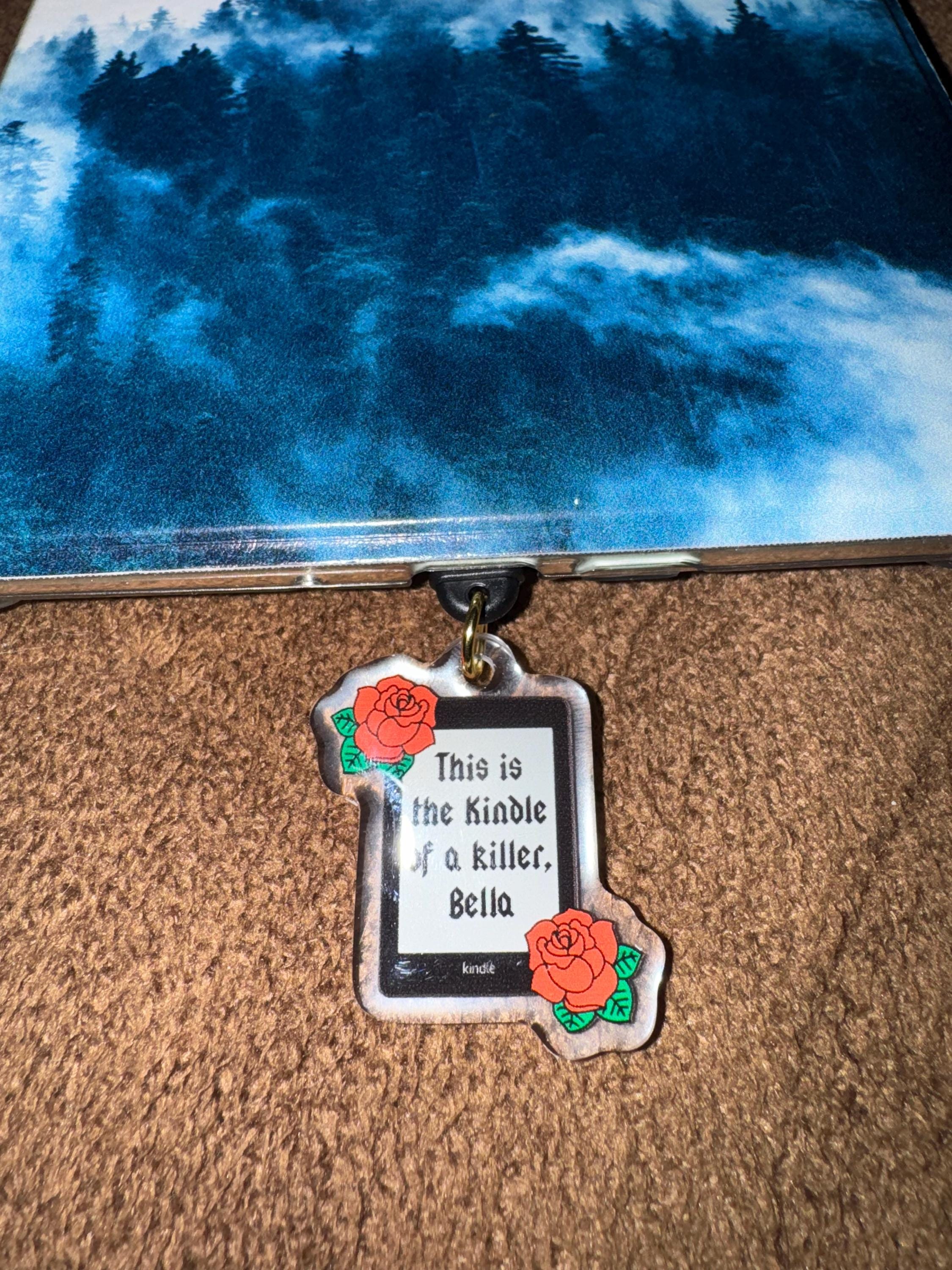 Romance Reader Kindle Charms | Bookish Gift | Dark Romance Reader | Kindle Smut Dirty Books | Spicy Books | BookTok | Zade Meadows Adeline