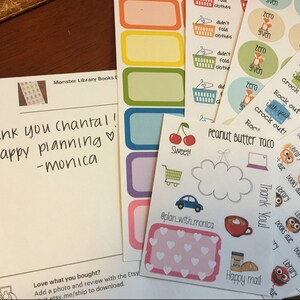 Rainbow Half Box Planner Stickers - Rainbow Half Boxes - Matte Box ...