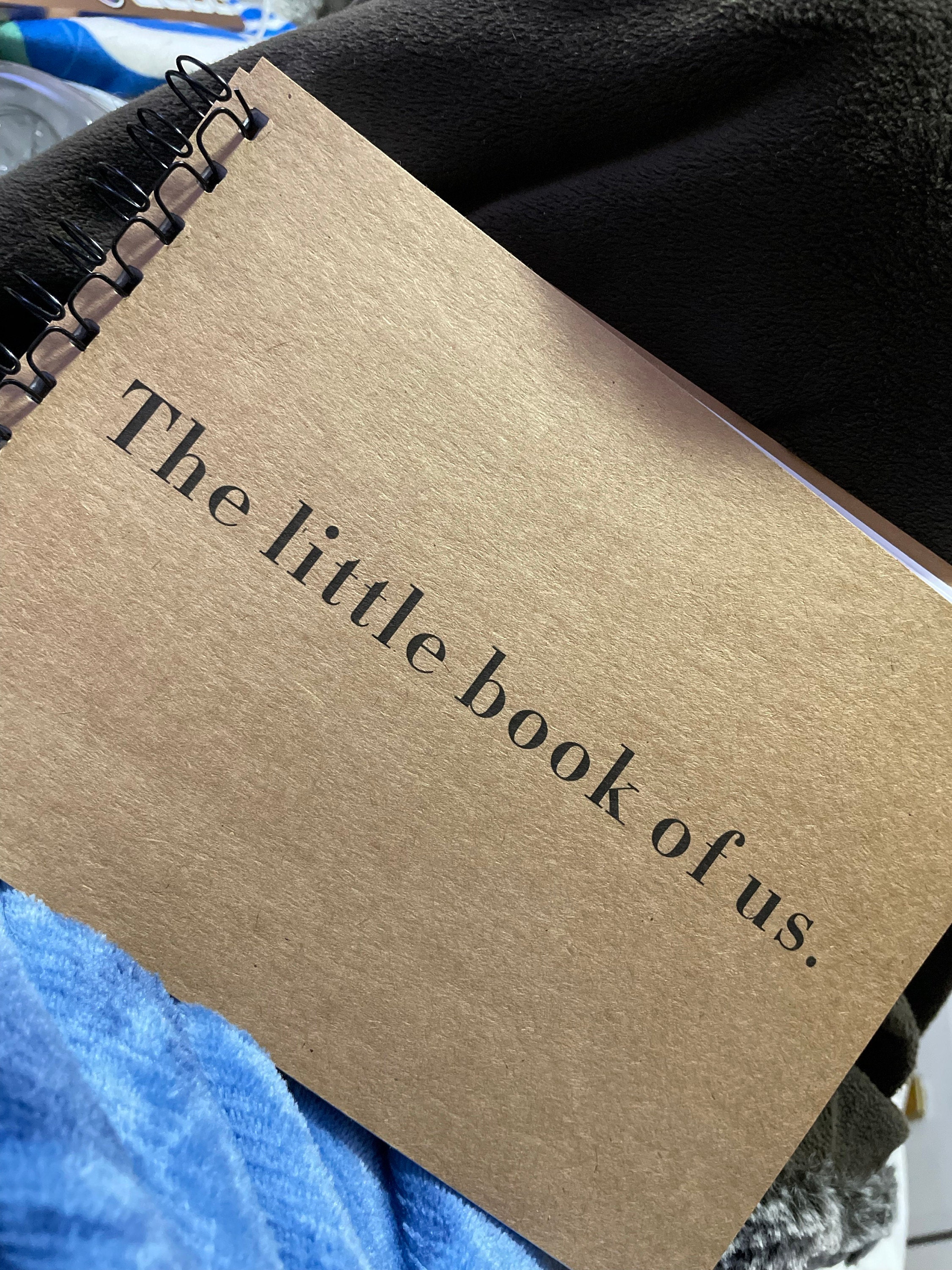 Reasons why I love you, Anniversary gift, boyfriend, husband, wife, partner, gifts for him, love, Our Story Scrapbook, memories journal