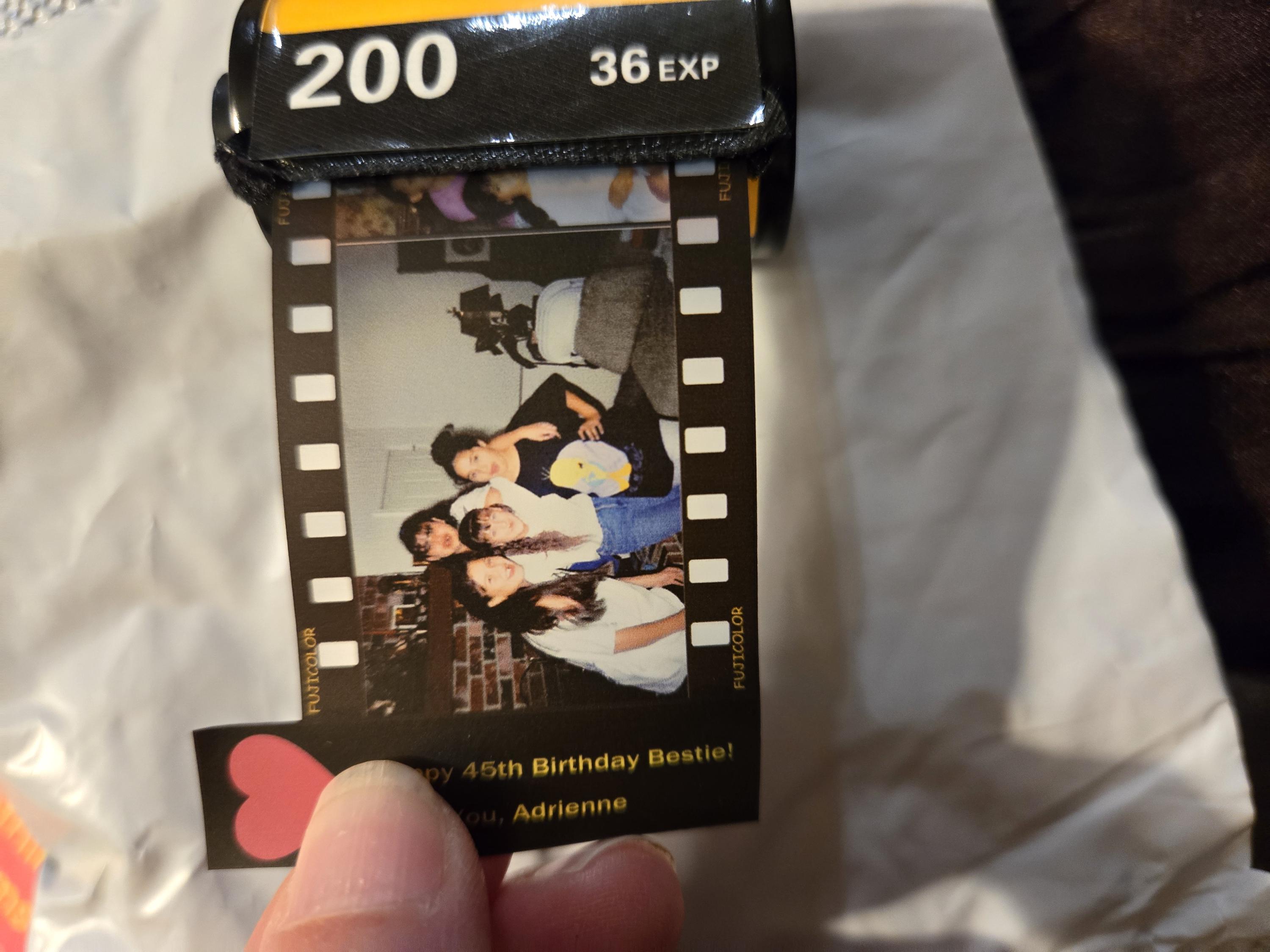 5-40 Personalized Photos Film Roll Keychain, Camera Film Roll Keyring For Lover Family Friends, Birthday Christmas Anniversary Memorial Gift