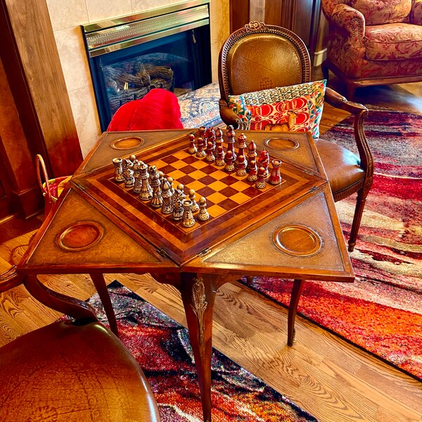 Ornate Staunton Chess Set, Customisable Colours (pieces Only) - Etsy