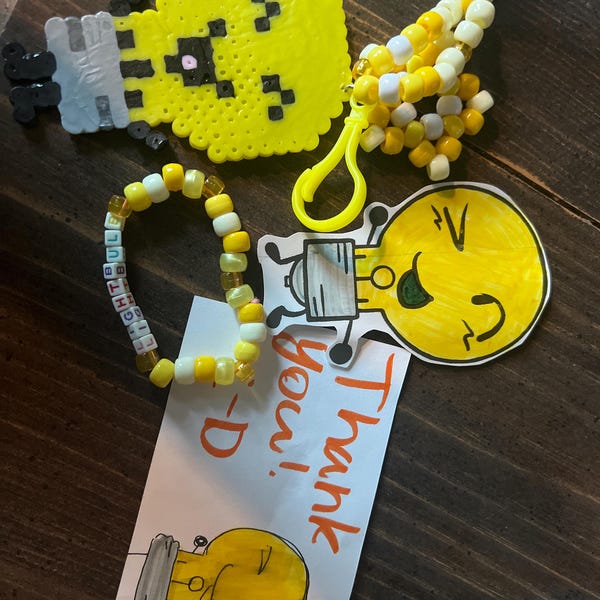 Object Show / Inanimate Insanity & BFDI Kandi/perler Keychains! - Etsy