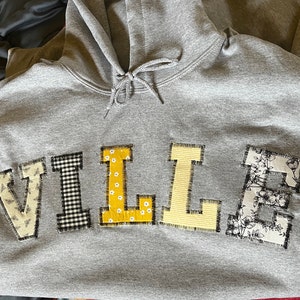 Embroidered Collegiate Crewneck - KU