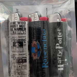 Houses of Harry Potter Bic Lighter Sets