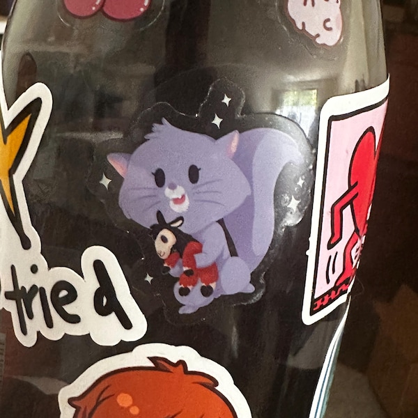 Pascal Peeker Transparent Car Decal/ Rapunzel Sidekick Peekaboo Window ...