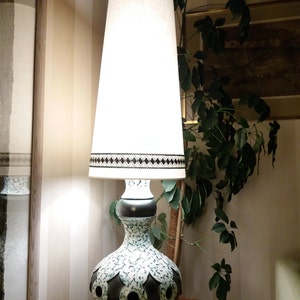 Retro Lampshade Original 70s Wallpaper Geometric Retro | Etsy